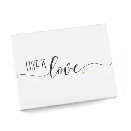 HORTENSE HEWITT Love is Love Guest Book - Blank 55128B